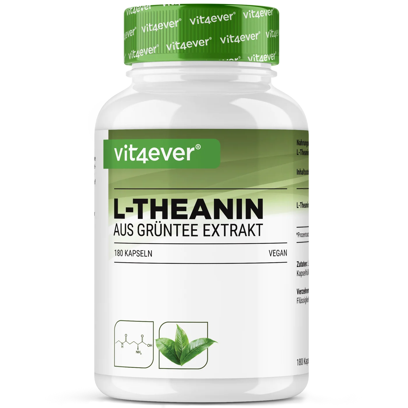 Produktdose von vit4ever L-Theanin